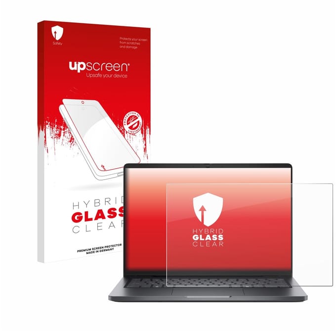 upscreen - Screenprotector voor Dell Pro 14 PC14250 - Folie Beschermfolie Beschermglas transparant