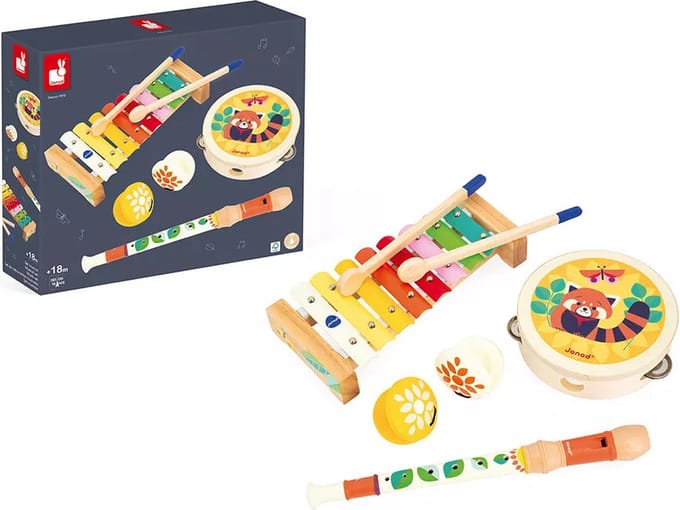 Janod - Gioia - Muziekinstrumenten set 4 stuks