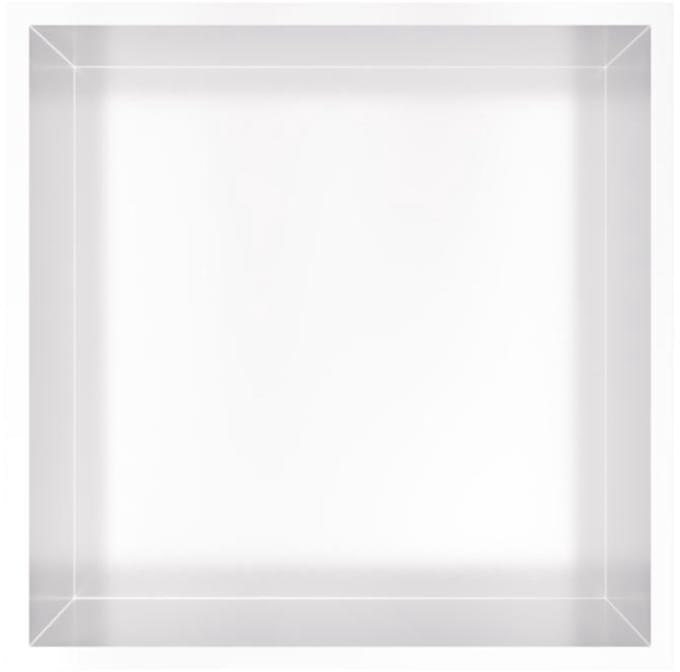 Hotbath &More BOX030 inbouwnis 30x30x10cm mat wit