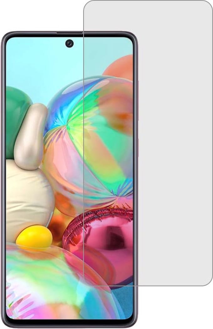 Smartphonica Samsung Galaxy A71 screenprotector van glas geschikt voor Samsung Galaxy A71