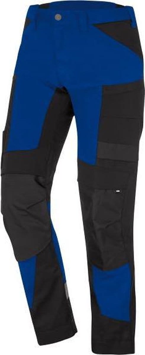 FHB LEO Werkbroek elastisch 122110 - Korenblauw-Zwart - 60