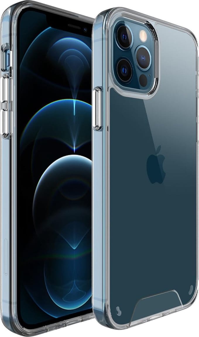 Hoesje Geschikt voor iPhone 13 - iPhone 13 Hoes Transparant Backcover Hard Case