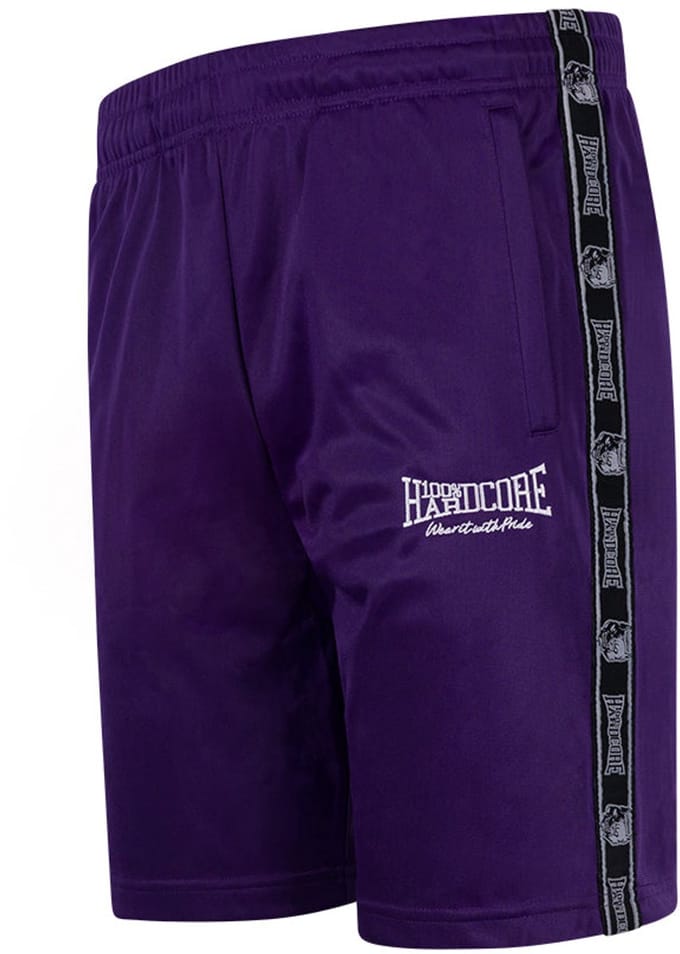 100% Hardcore Korte Trainingsbroek Essential Paars - Maat: S