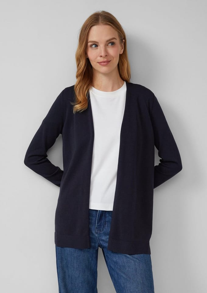 s.Oliver - female - Vest van viscose/katoenmix