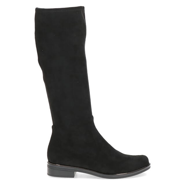 Caprice 9-9-25512-41 044 Lange Laarzen Zwart Stretch Dames - Zwart - 41
