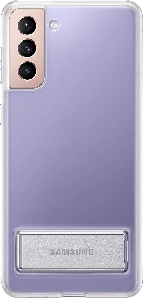 Samsung Clear Standing Hoesje - Samsung S21+ - Transparant
