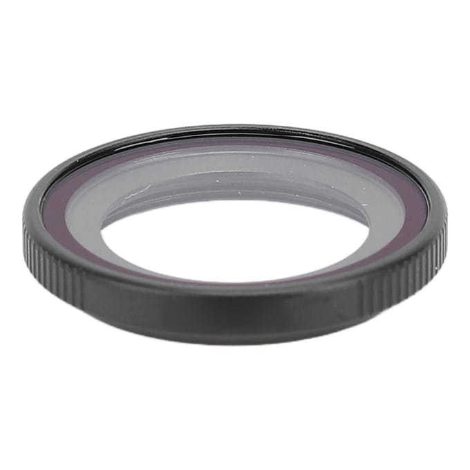 Actiecamera UV-filter Aluminiumlegering Optisch Glas Dubbelzijdig Meerlaags Nano Gecoat UV-filter black