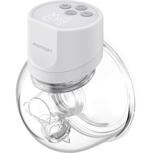 Momcozy S12Pro Handsfree Borstkolf - 2 stuks - Extra stil en compact - Elektrisch - Oplaadbaar - Wit