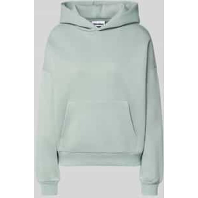 hoodie met logo en kangoeroezak