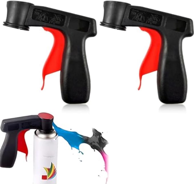Accessoires voor verfspuitmachines - Handvat en spuitfleshouders