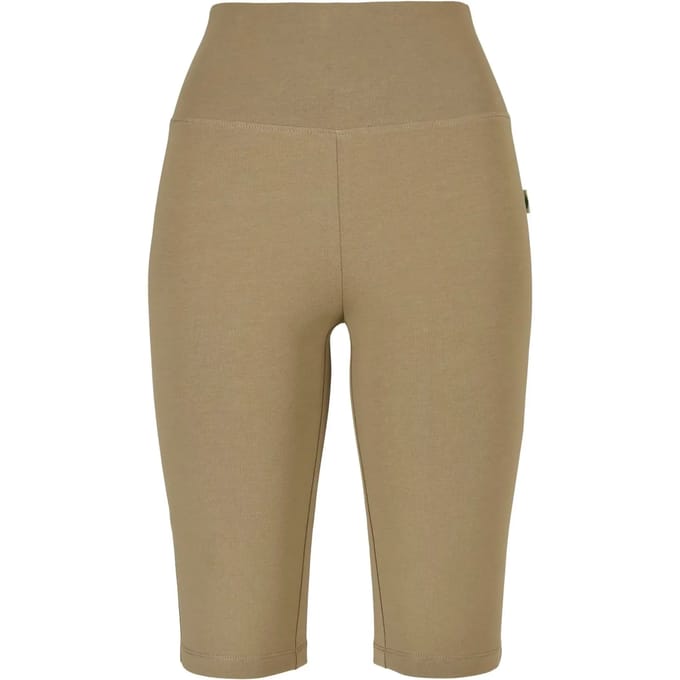 Urban Classics - Organic Stretch Jersey Korte cycle broek - M - Groen