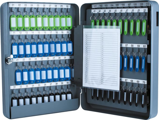 Sleutelkast Pavo basic 140 haken 370x280x80mm