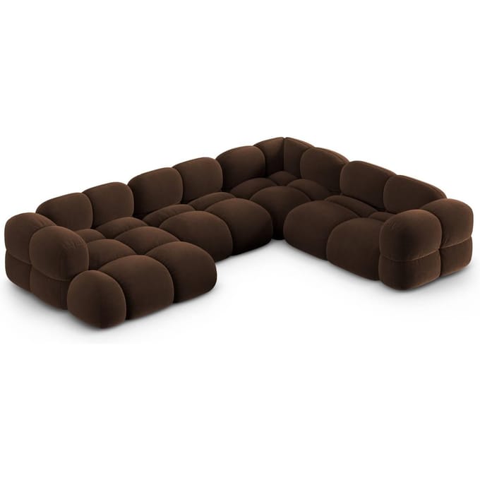 Hoekbank Loretto rechts velvet | Cosmopolitan Design