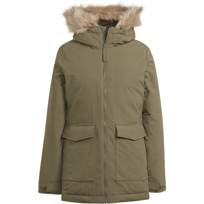 Parka met capuchon voor dames adidas