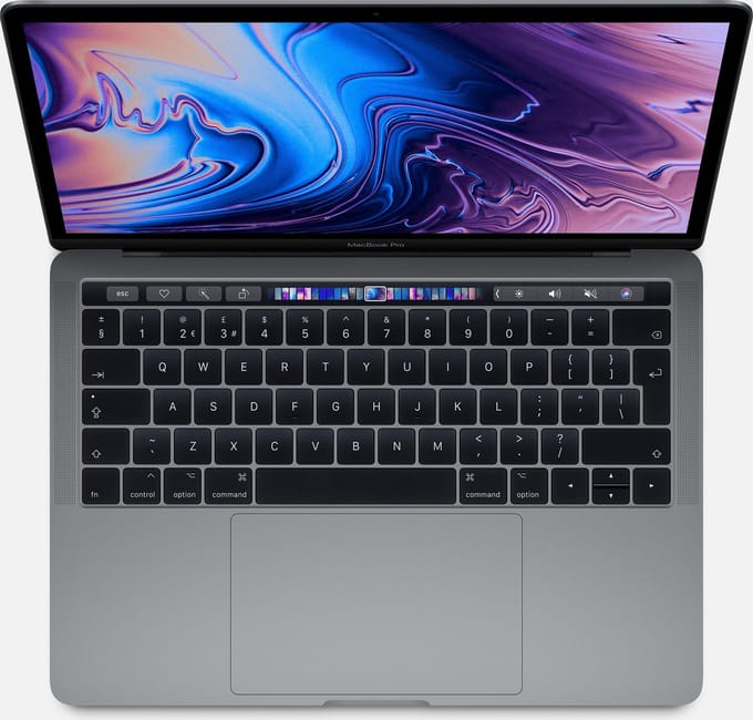 Apple MacBook Pro (2019) Touch Bar MV972 - 13.3 Inch - 512 GB - Spacegrijs