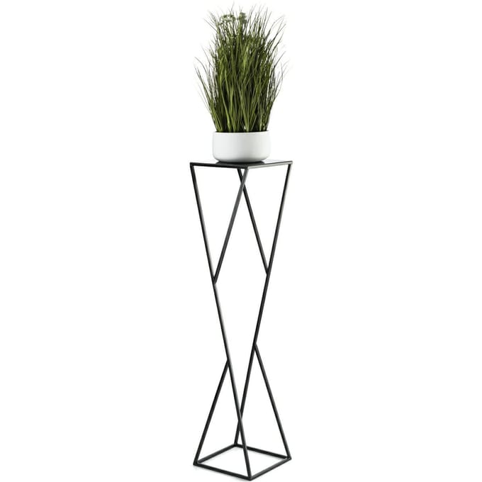 LoftPlant Essential - Plantenstandaard - Modern loftdesign - Staalconstructie - Zwart - 100 cm