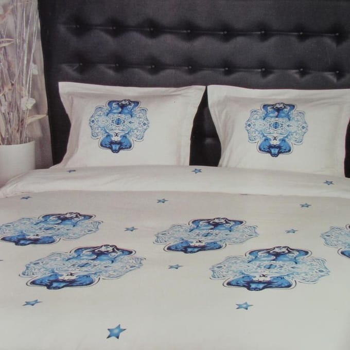 Refined Ashton Dekbedovertrek - Litsjumeaux - 240x200/220 cm - Wit
