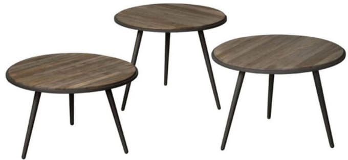 Tower Living Turi Bijzettafel set 55 cm