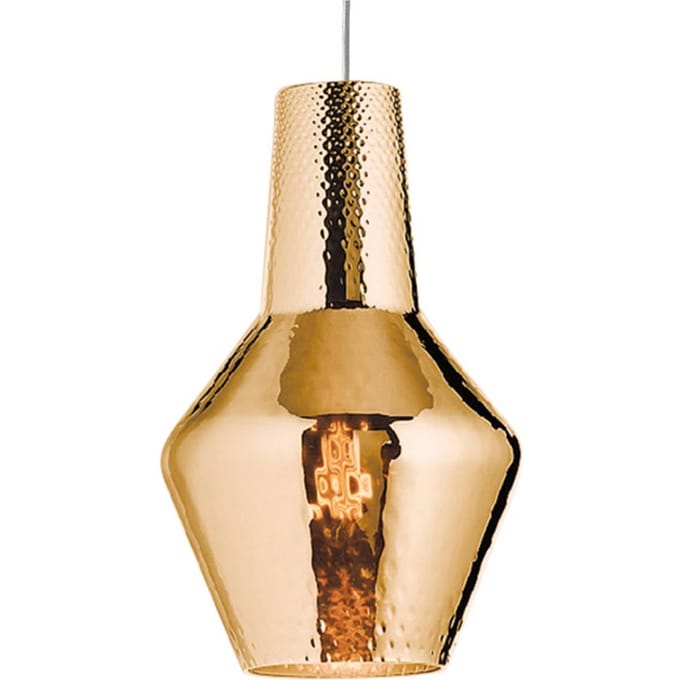 AILATI Hanglamp Romeo 130 cm oud goud metallic