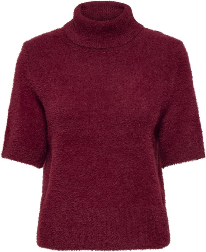 Only Piumo Trui - Dames Sweater - Cabernet