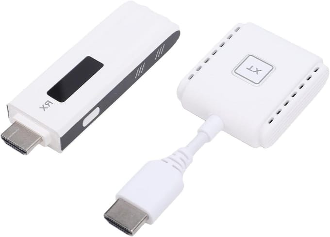 HDMI Zender Ontvanger - Draadloze Extender - Content Streamen - Plug en Play - 50 Meter Bereik - Zwart