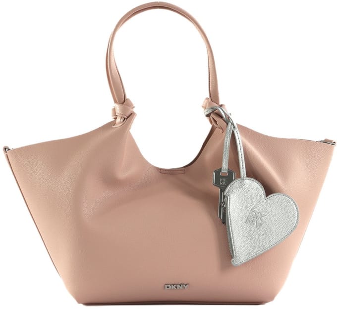 DKNY handtas schoudertas Paula Tote Bag Pale Blsh oud roze