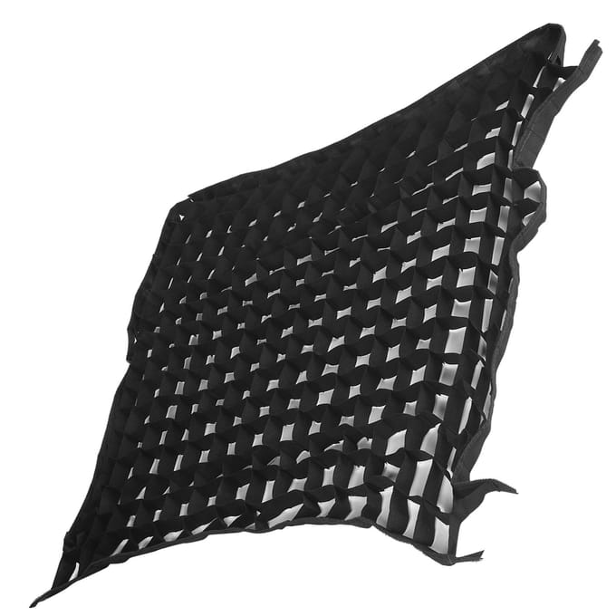 80x80cm Softbox Cellulaire Grid Mesh met Klittenband Voering voor Fotografie black