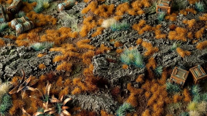 Copper Brown Tufts (2mm)