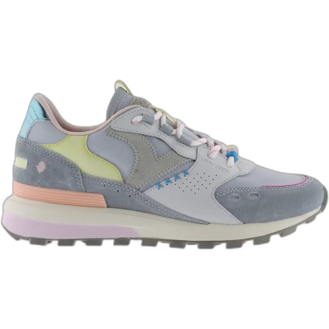 Nylon en nubuck sneakers dames Victoria Luna