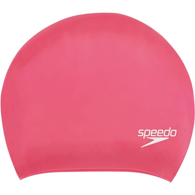 Speedo Long Hair Cap Roze Unisex Badmuts - Maat One size
