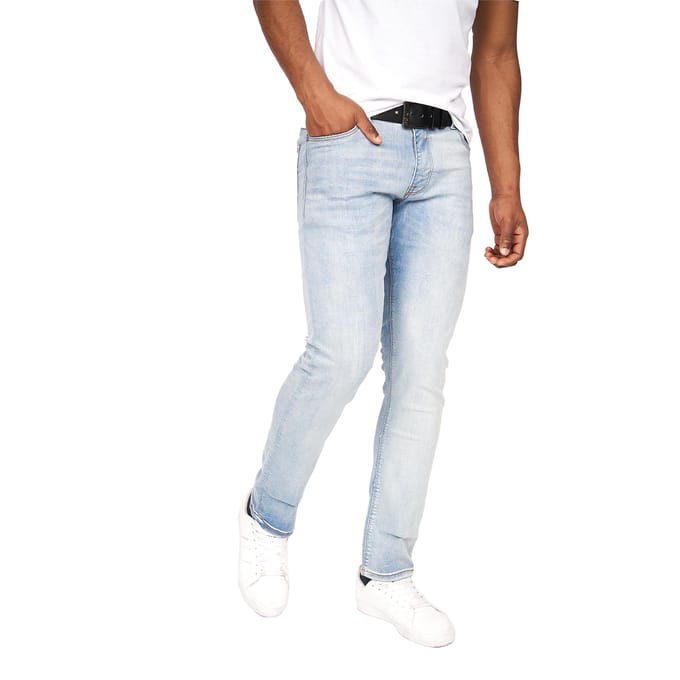 Crosshatch Heren Cadman Rechte Jeans (Lichte wasbeurt)