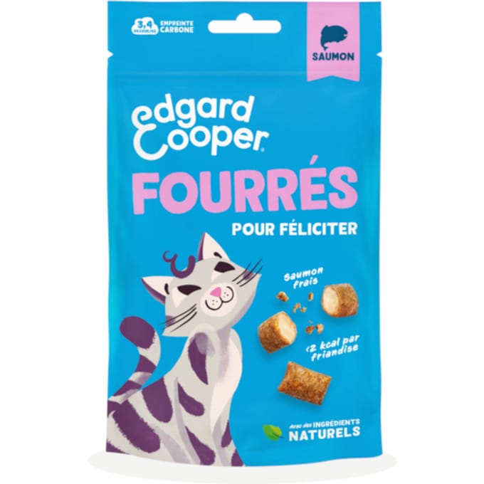 60g Edgard & Cooper Kattenkussen Zalm Kattensnacks