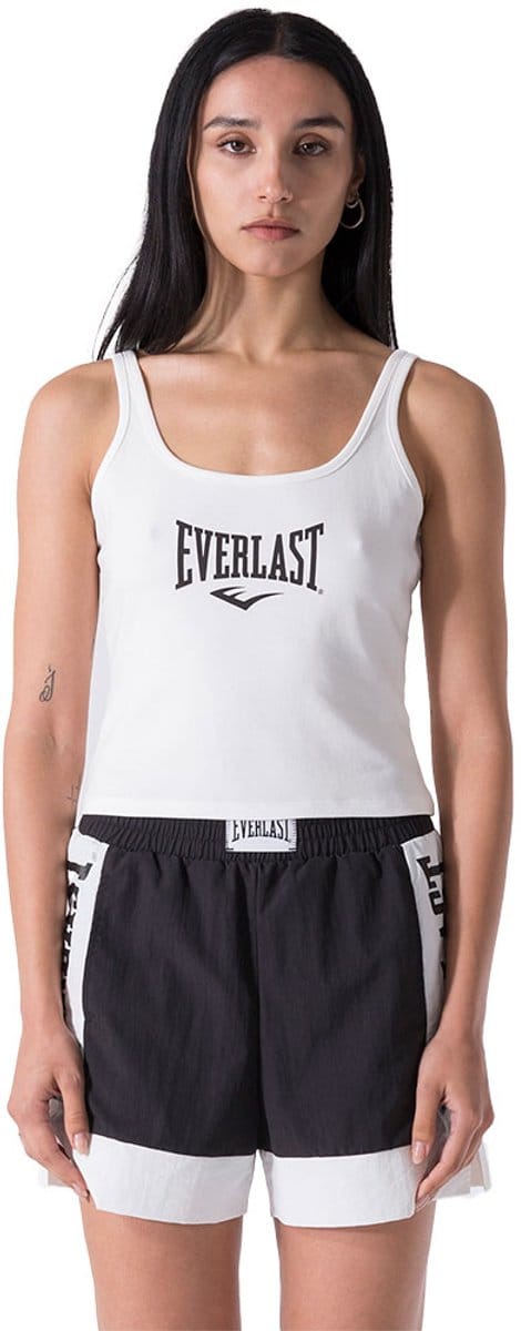 Everlast Stretch Mouwloos T-shirt Wit S Vrouw
