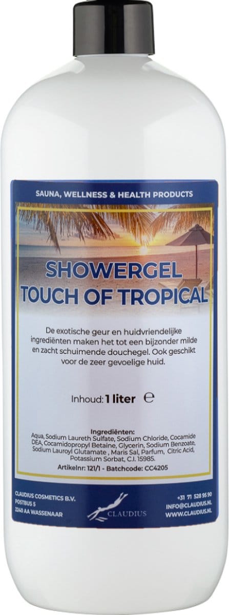 Douchegel Touch of Tropical 1 Liter - Showergel
