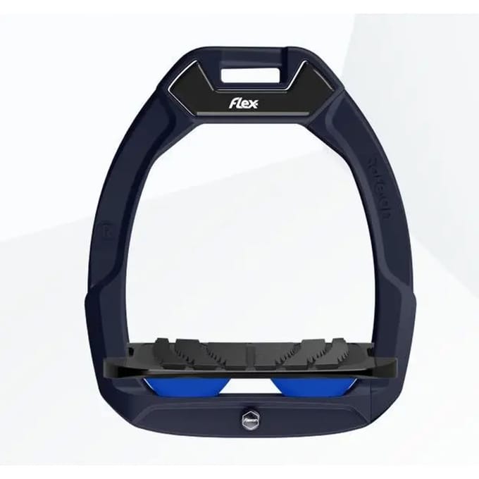 Veiligheidssteunen voor het paardrijden Schuin Grip Groen/Zwart/Blauw Flex-On Safe-On