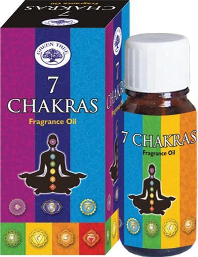 Green Tree Geurolie 7 chakras 10 Milliliter
