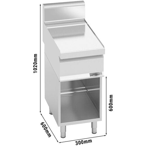 GGM Gastro Neutralelement - 300mm - inkl. Untergestell