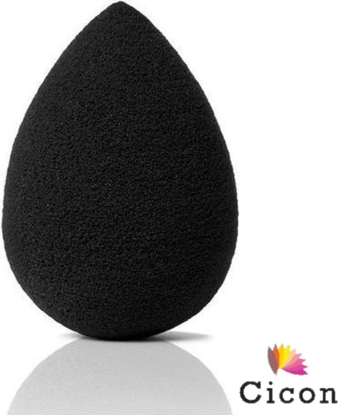 Beauty blender - Beauty spons - Make Up spons - Make Up blender - Zwart