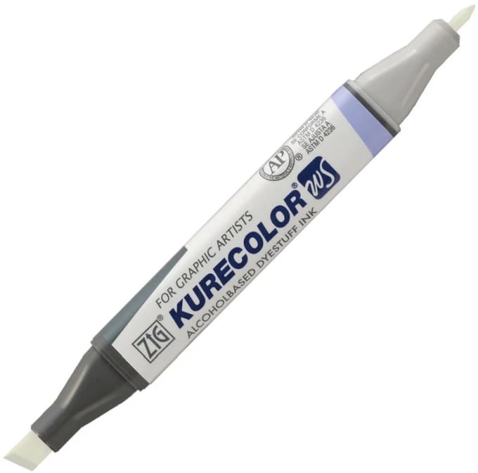 Zig - Grafische Markeerstift Kurecolor Twin KC 3000 - Light Blue 302
