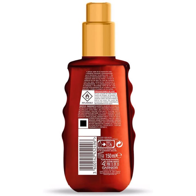 Gouden Beschermende Olie Sublime Spf20 Spray 150 ml