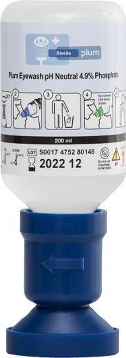 Plum oogspoelfles - pH Neutraal - 200 ml