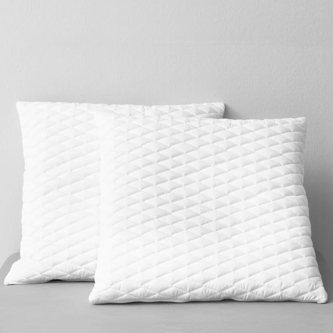 vidaXL - Kussens - 2 - st - 80x80x14 - cm - traagschuim