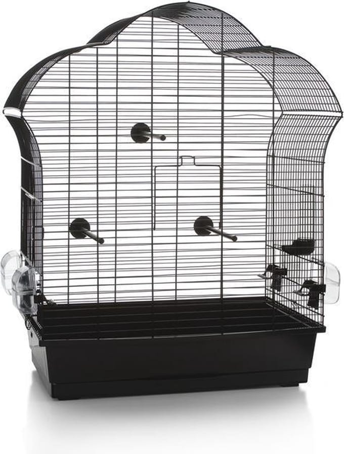 Vogelkooi Laura 3. Zwart.