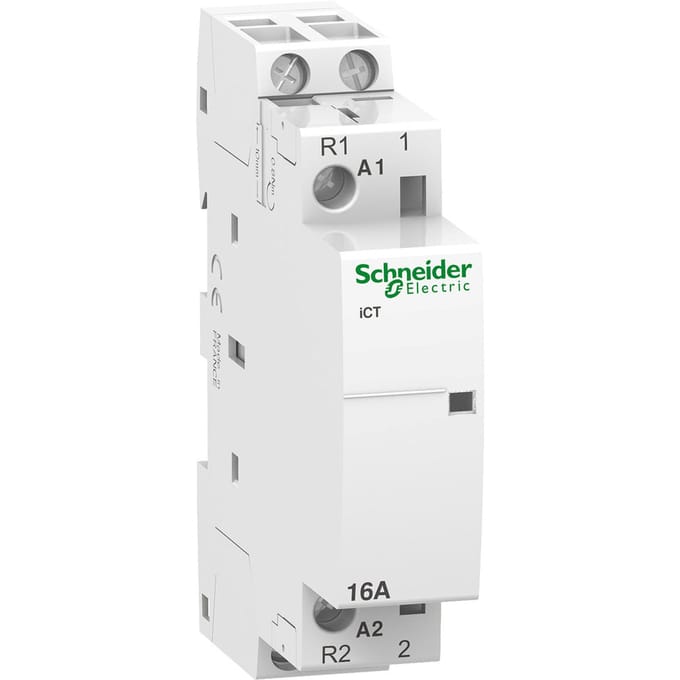 Schneider Electric Contactor iCT 16A 1NO+1NC 24VAC modular contactor width 18mm