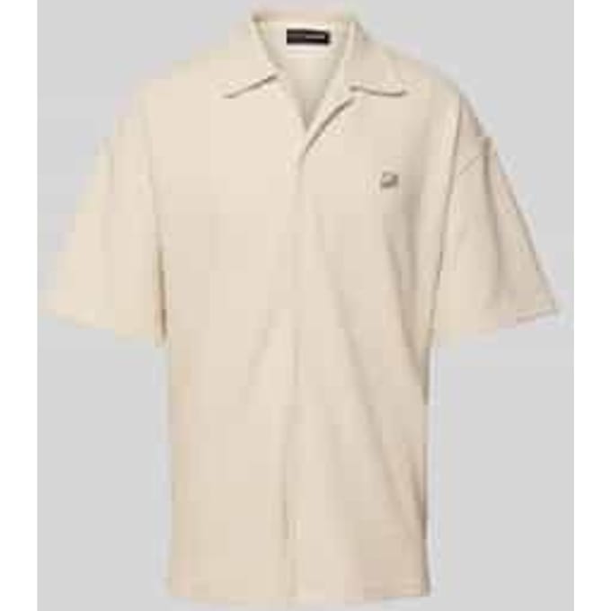 Regular fit vrijetijdsoverhemd met labelstitching, model 'LIBCO'