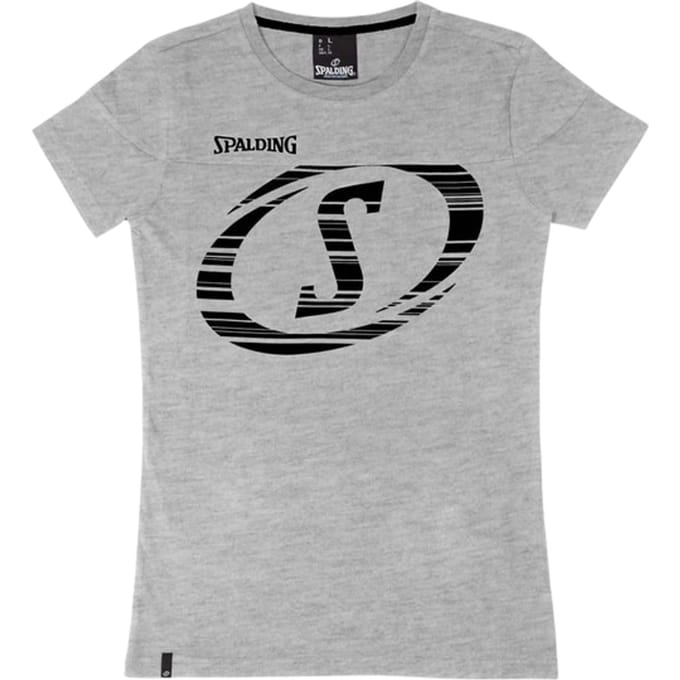Spalding Fast T-shirt Vrouwen Grijs