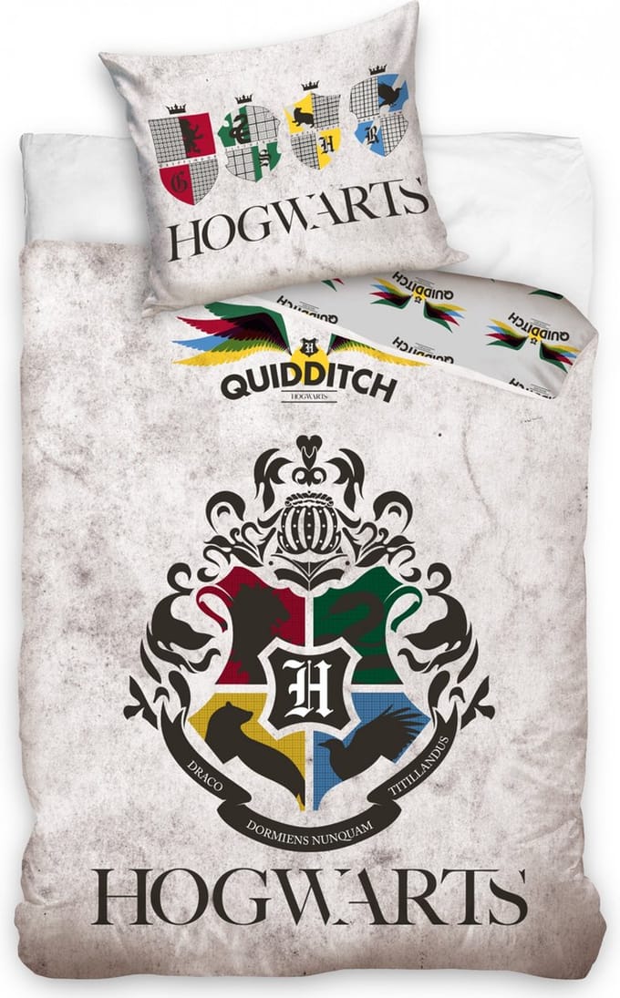 Harry Potter Dekbedovertrek Quidditch Classic - 140 x 200 cm