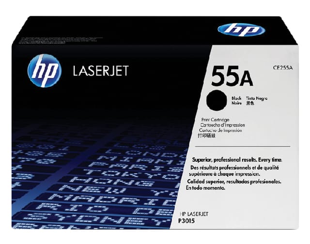 HP 55A / CE255A - Zwart Laser Toner - Lasertoner Zwart