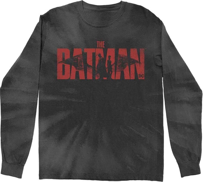 DC Comics Batman - The Batman Logo Longsleeve shirt - S - Zwart