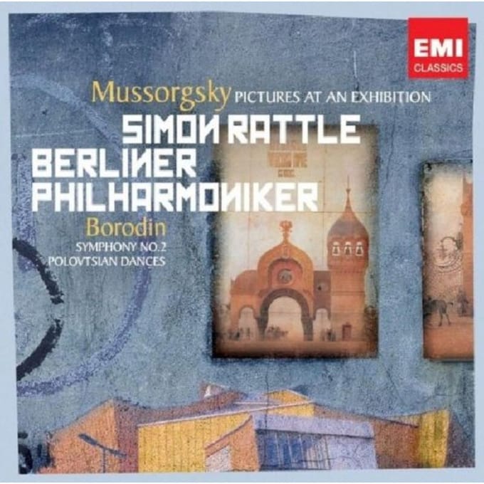 Mussorgsky:Pict. At An Exhibit - Simon (sir) Rattle / Berlin Ph